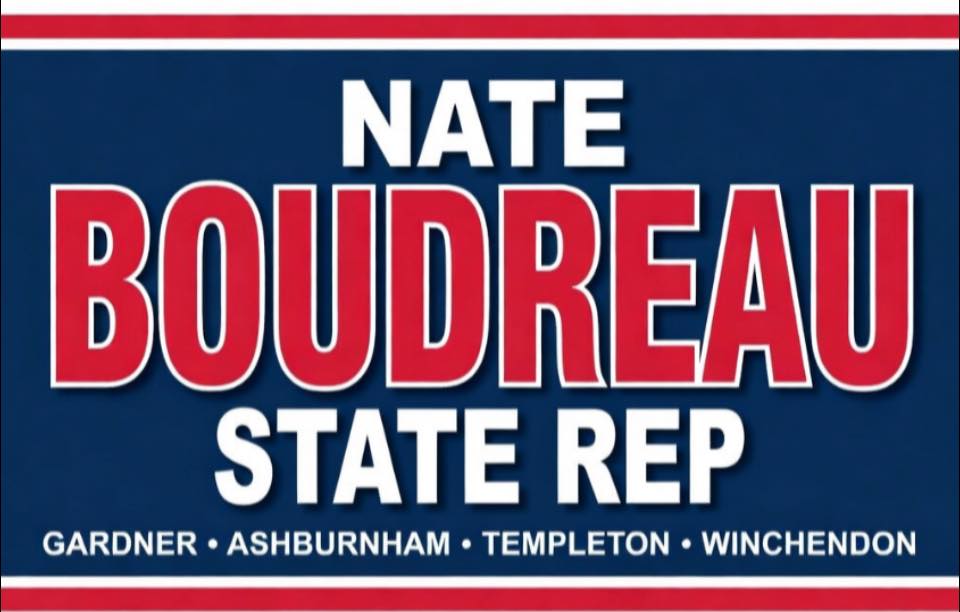 Nathan Boudreau announcement sign